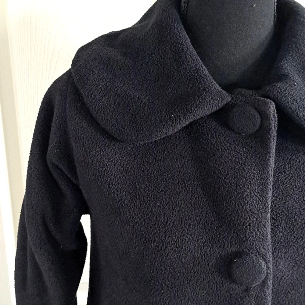 Corky & Company Fun and Functional Outter Girly Fleece A-Line Ruffles Coat